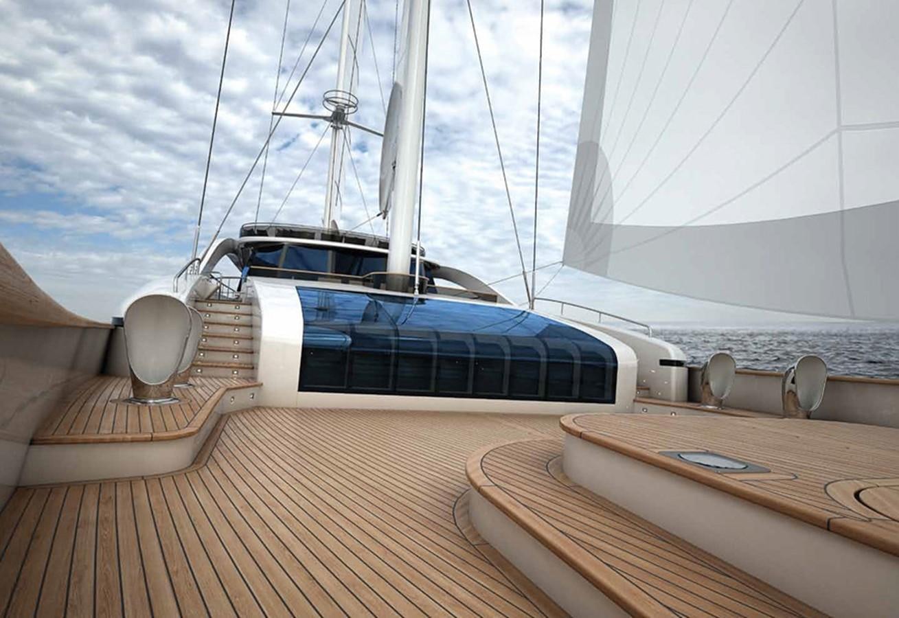 a boat on a deck aboard SM45  AMERIGO Yacht for Sale