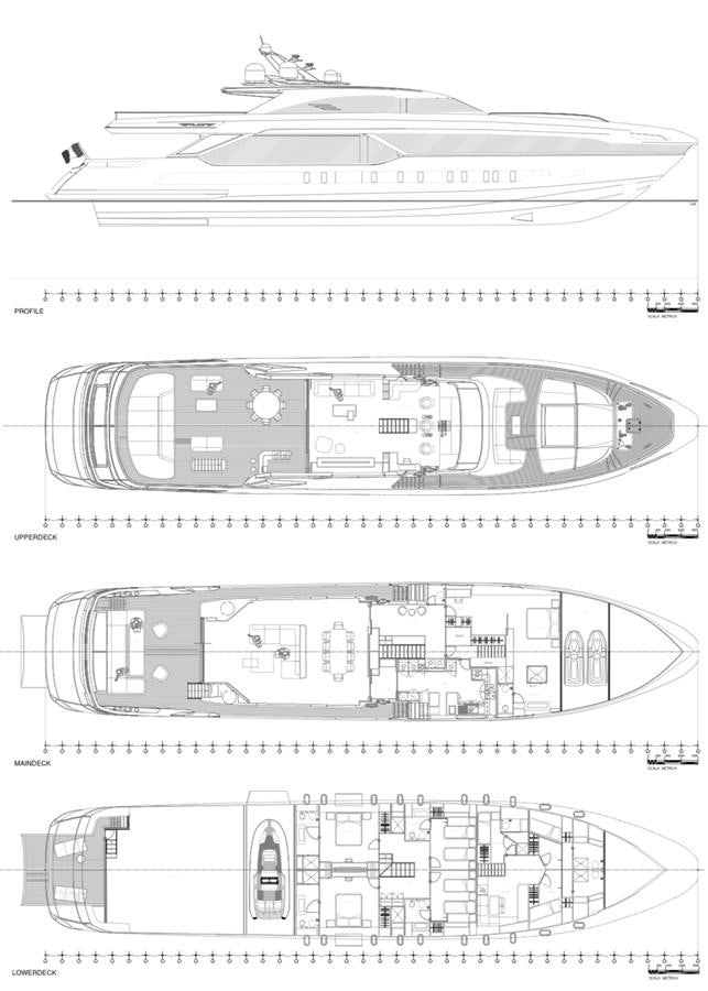 diagram, engineering drawing aboard LEGACY 40 Yacht for Sale