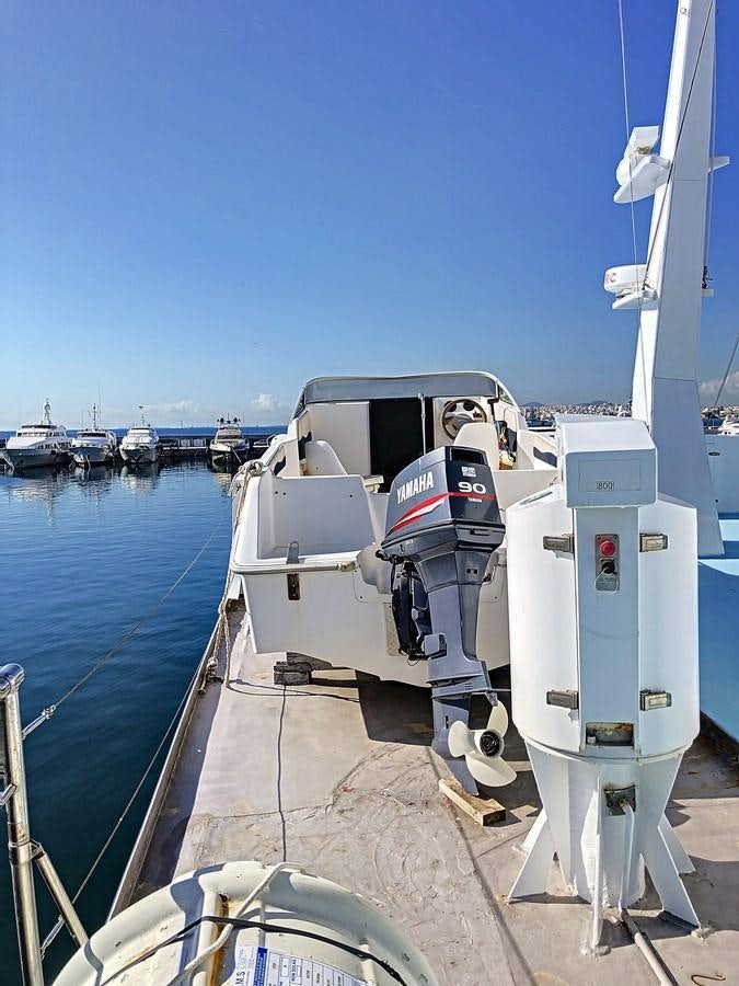 a boat on the water aboard ELIKI Yacht for Sale