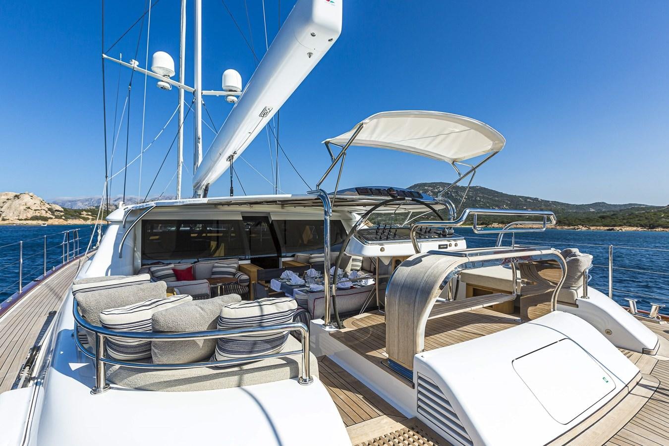 a boat on the water aboard STATE OF GRACE Yacht for Sale