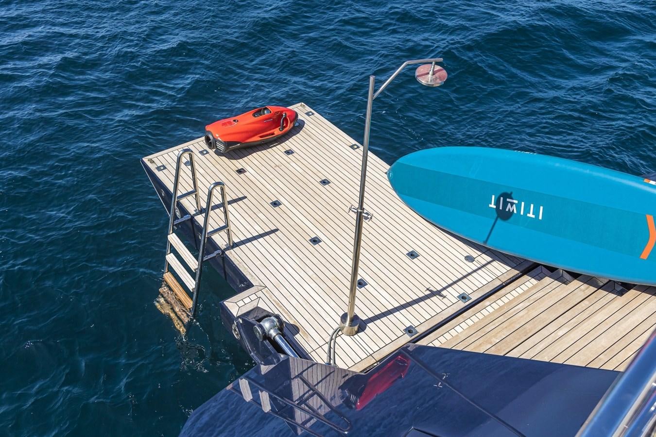 a boat on the water aboard STATE OF GRACE Yacht for Sale