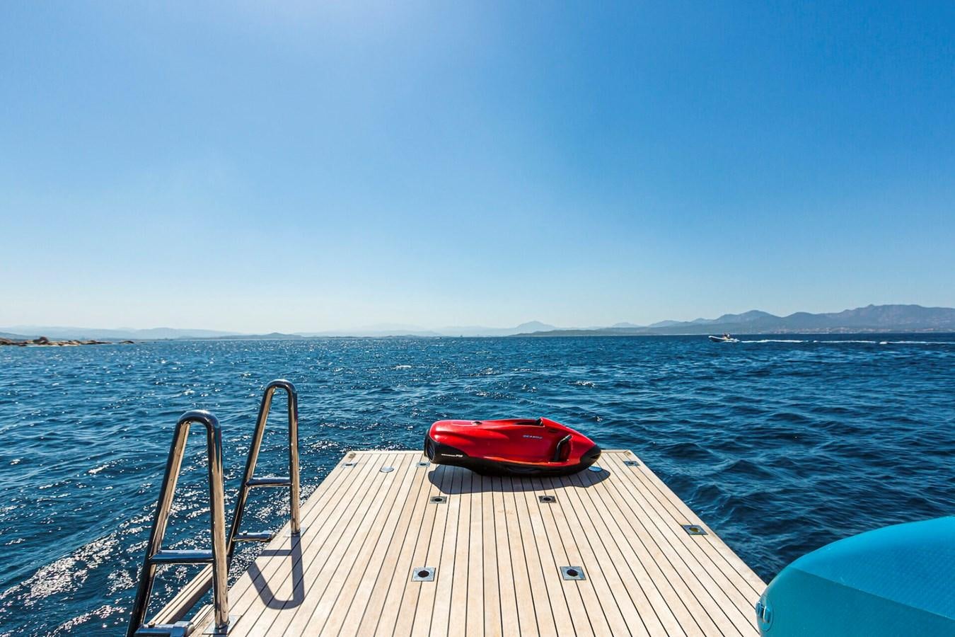 a boat on the water aboard STATE OF GRACE Yacht for Sale