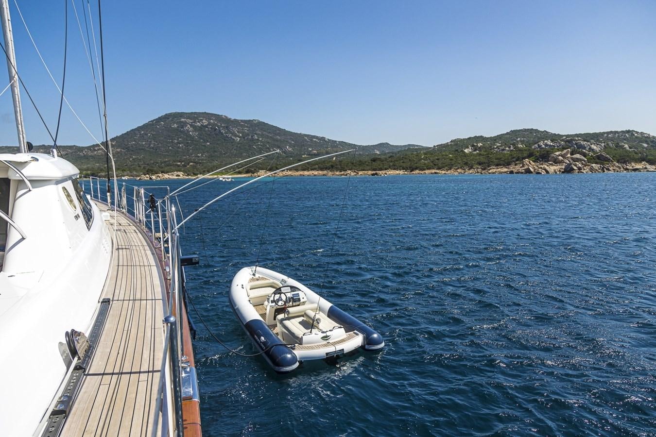 a boat on the water aboard STATE OF GRACE Yacht for Sale
