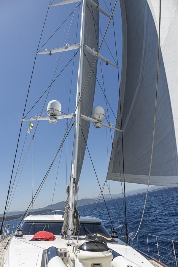 a sailboat on the water aboard STATE OF GRACE Yacht for Sale
