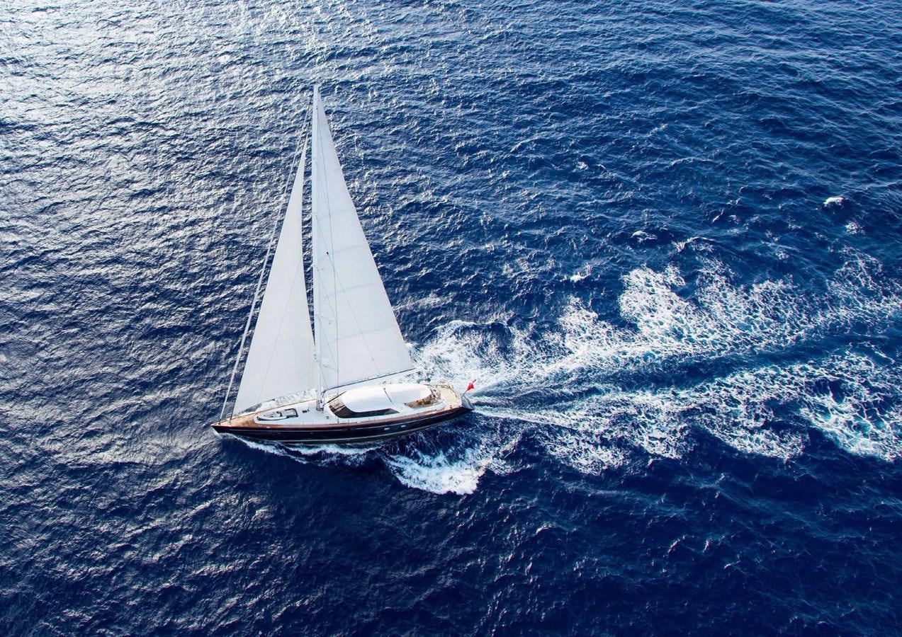 a sailboat on the water aboard STATE OF GRACE Yacht for Sale