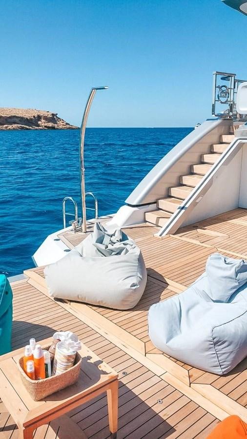 a boat on the water aboard GTT 130 Yacht for Sale