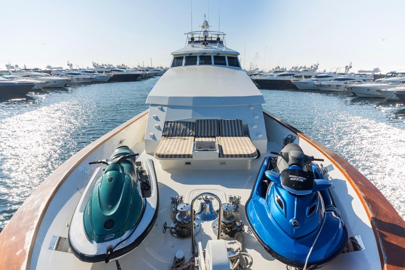 a boat in the water aboard SU Yacht for Sale