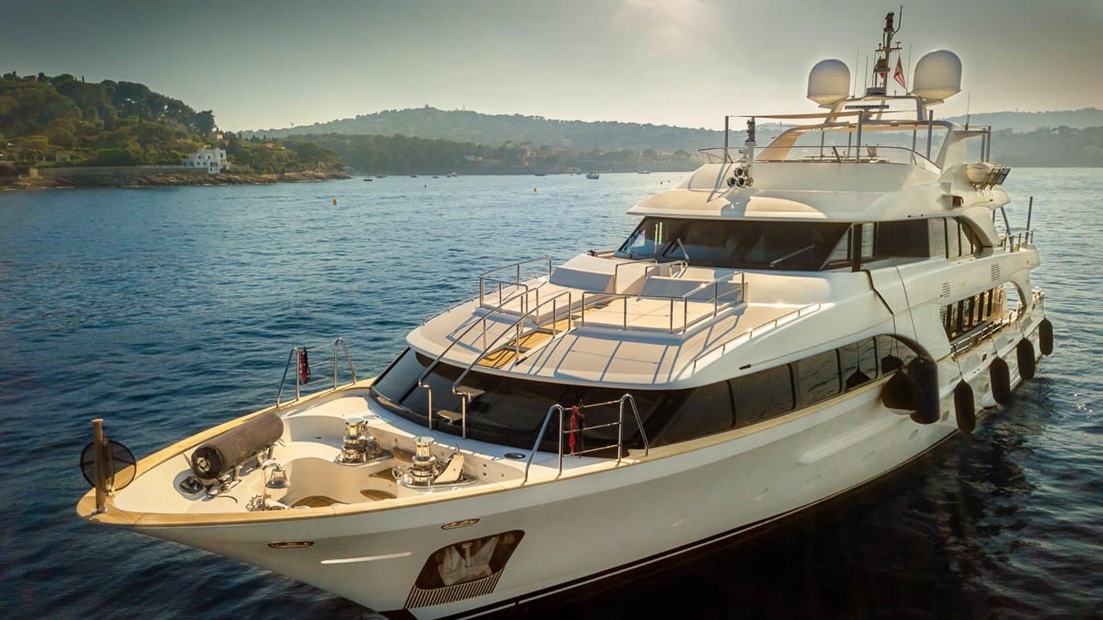 a boat on the water aboard MINA Yacht for Sale