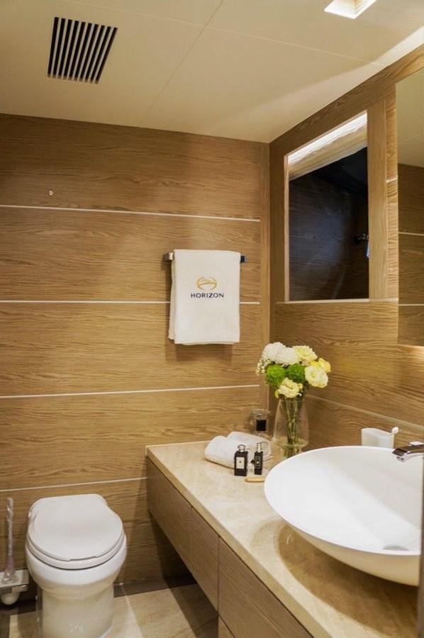 a bathroom with a sink and toilet aboard RP120 (NEW BOAT SPEC) Yacht for Sale