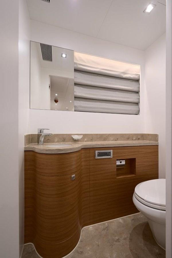 a bathroom with a sink and a toilet aboard RP120 (NEW BOAT SPEC) Yacht for Sale