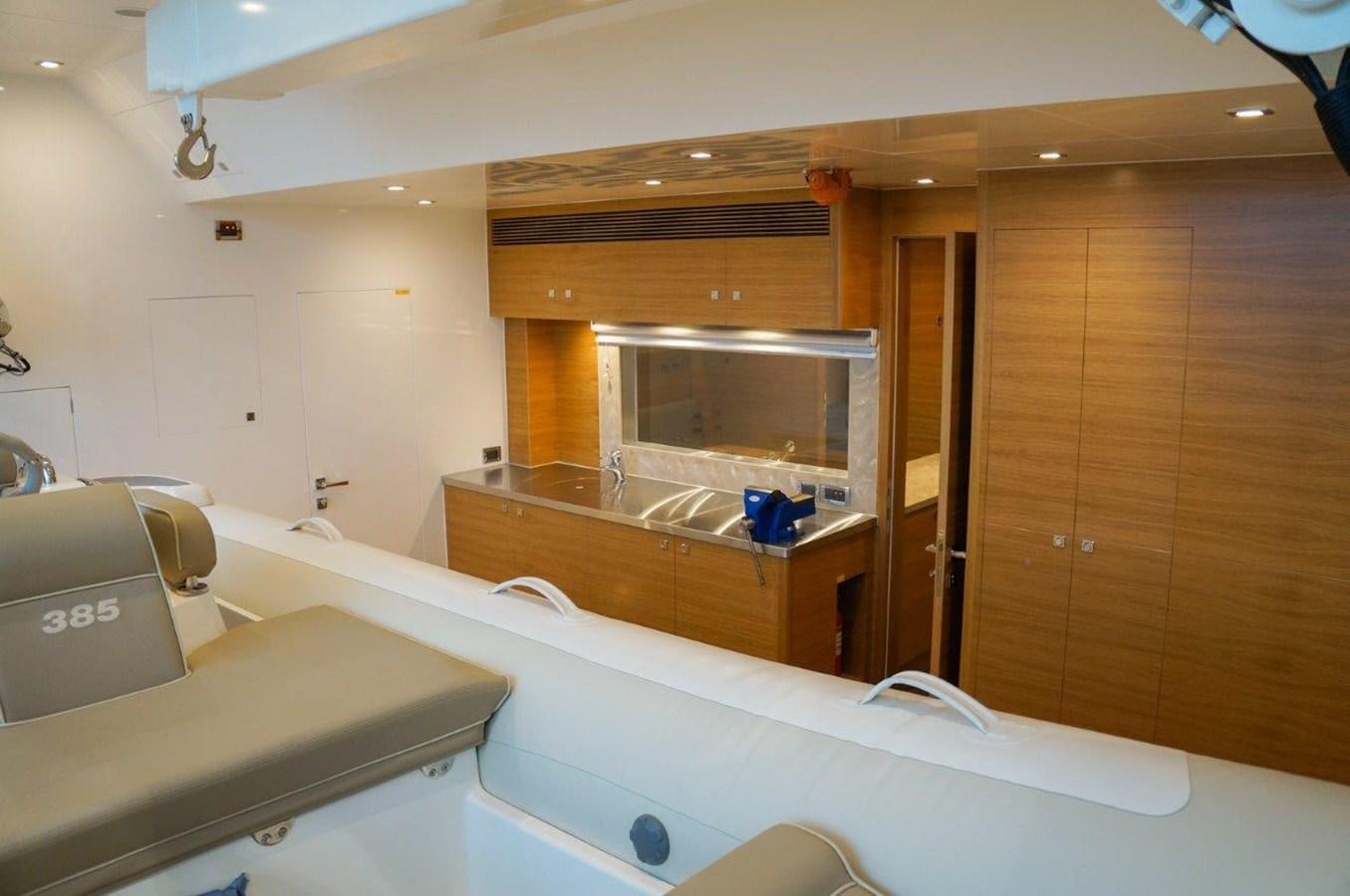 a bathroom with a large mirror aboard RP120 (NEW BOAT SPEC) Yacht for Sale