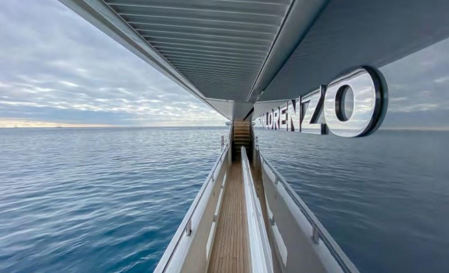 a large bridge over water aboard CAIA S Yacht for Sale