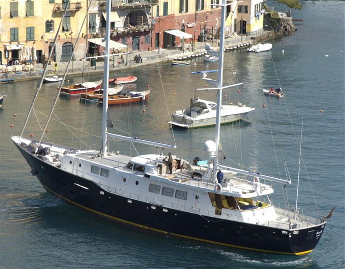 a boat in the water aboard BARCABLU Yacht for Sale