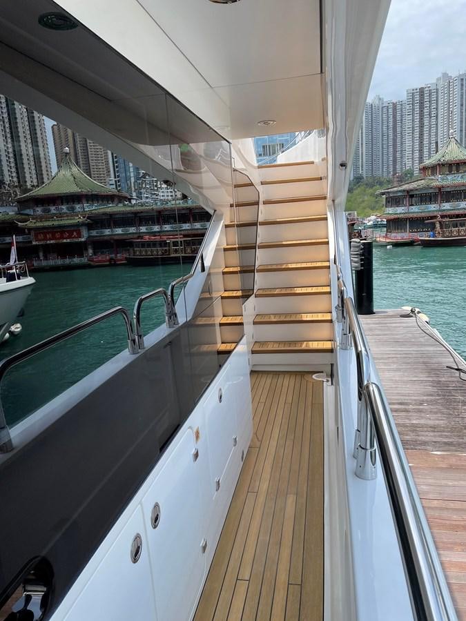 a boat on the water aboard SUNSEEKER 115/03 Yacht for Sale