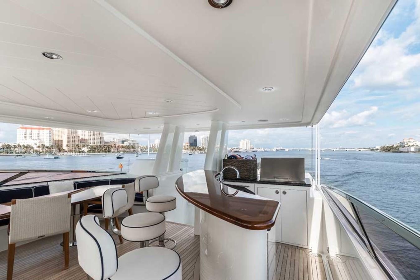 a boat on the water aboard OUR HERITAGE Yacht for Sale