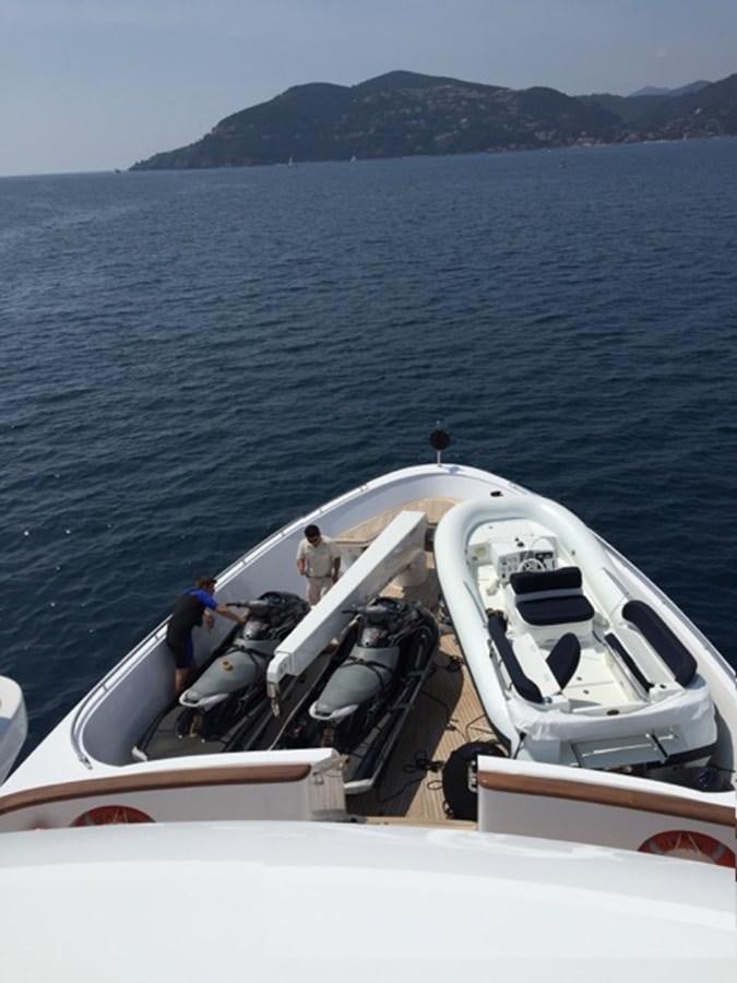 a boat with people on it aboard SEA SHELL Yacht for Sale