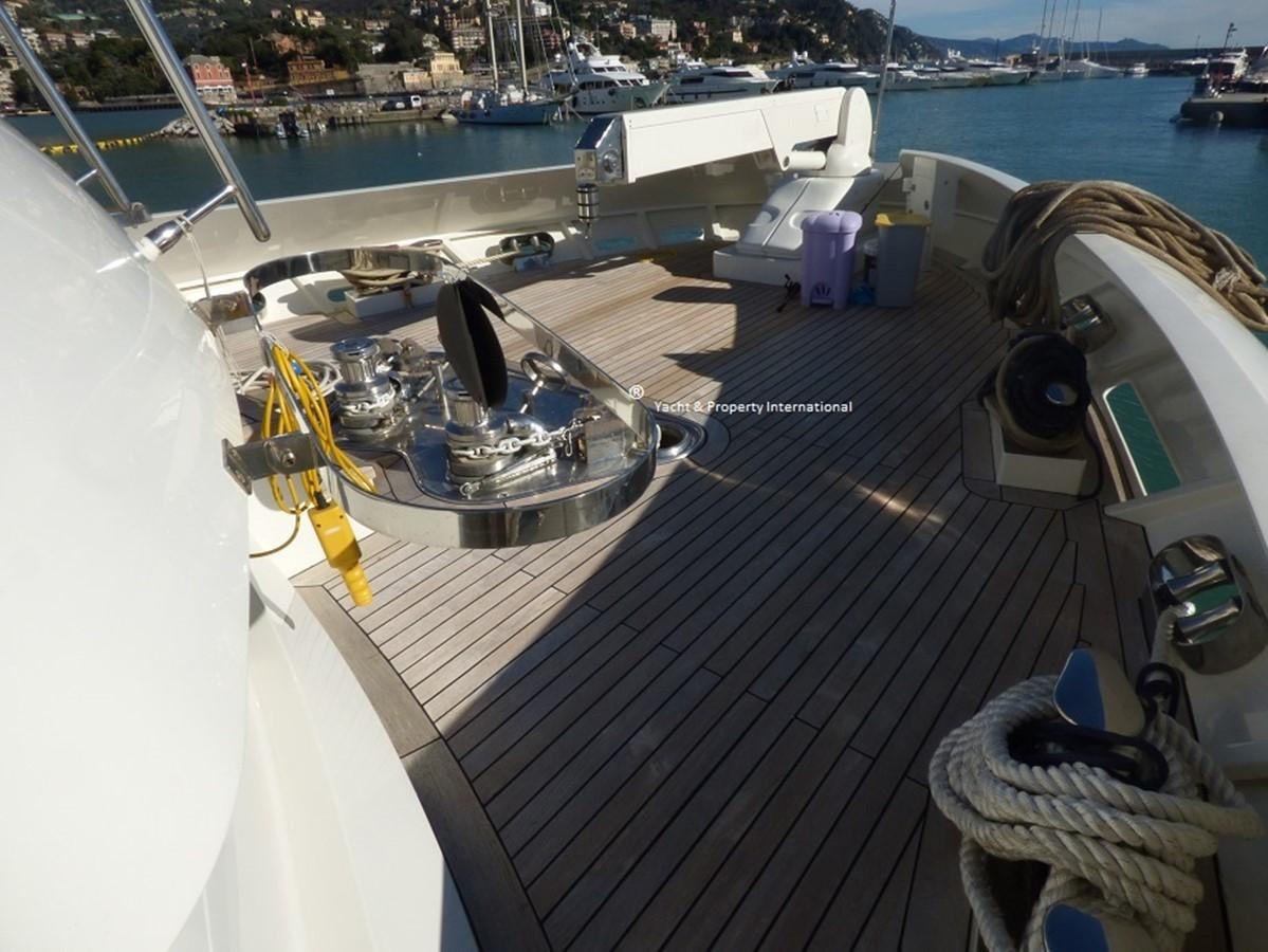 a large ship docked aboard BENETTI STYLE Yacht for Sale