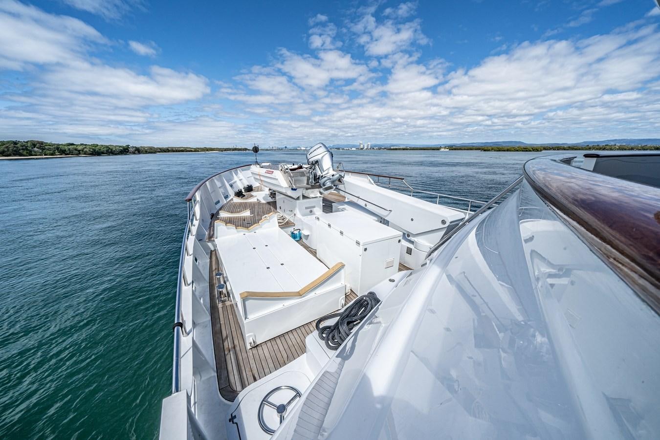 a boat on the water aboard RELENTLESS Yacht for Sale