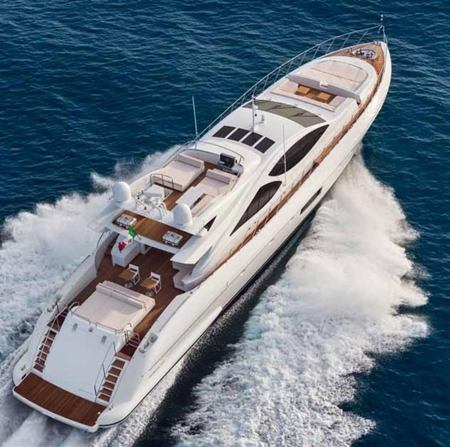 a ship on the water aboard AXTANA Yacht for Sale