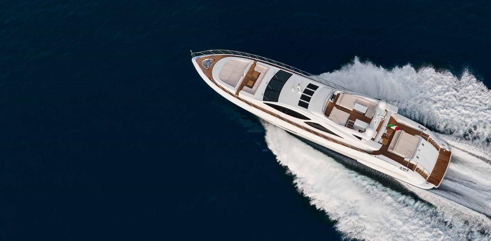 a house on a snowy island aboard AXTANA Yacht for Sale