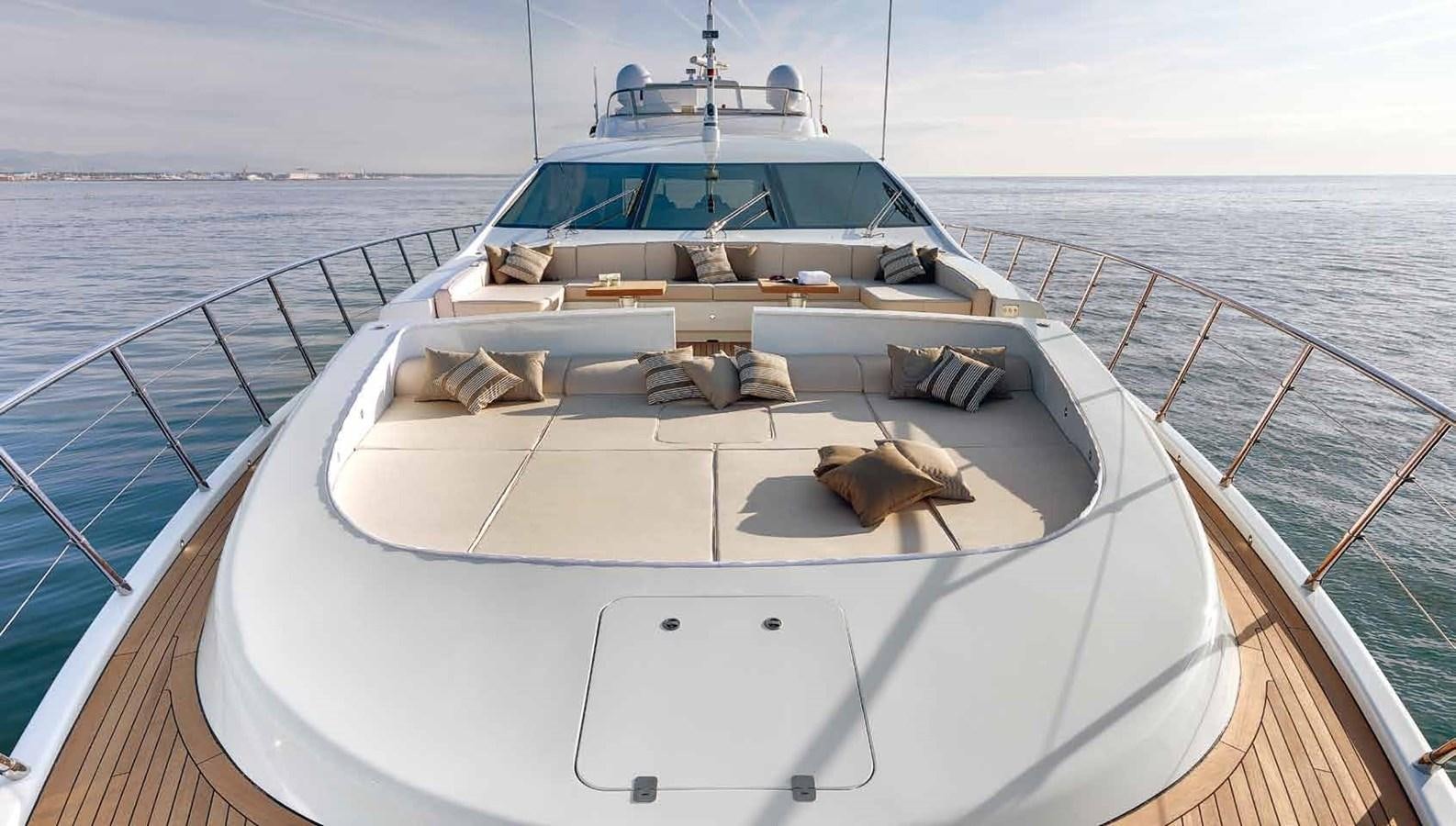 a boat on the water aboard AXTANA Yacht for Sale