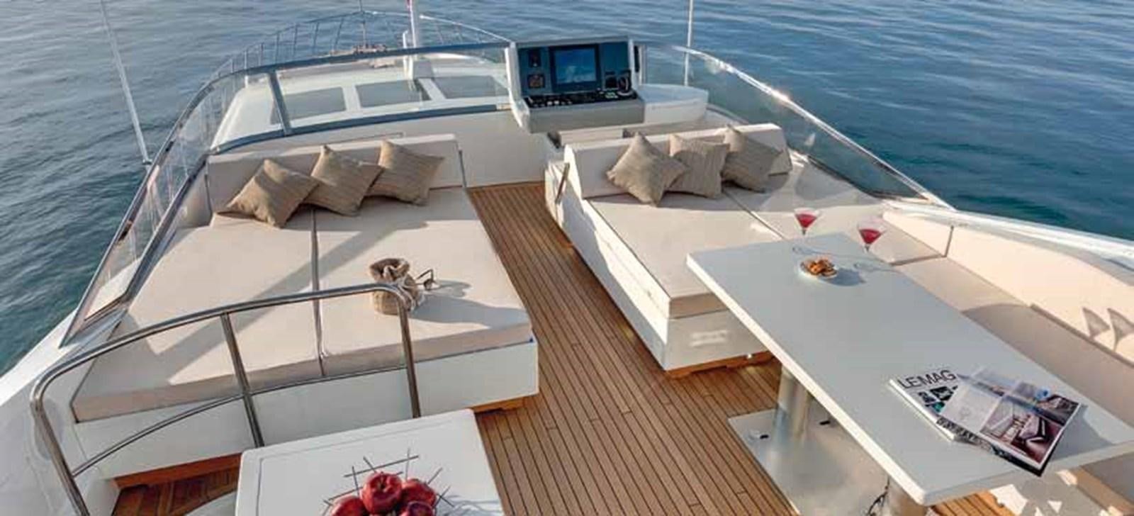 a boat on the water aboard AXTANA Yacht for Sale
