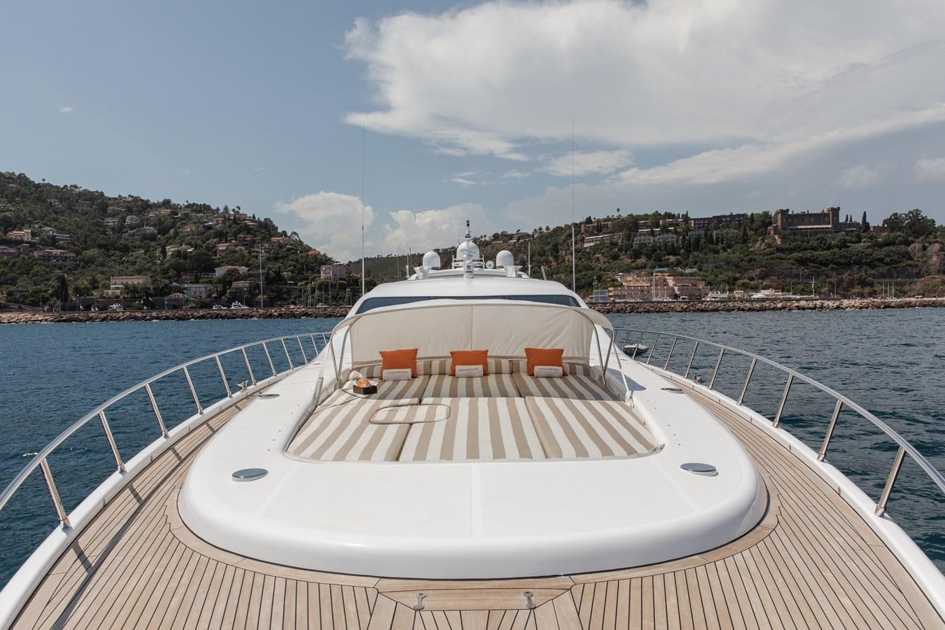 a boat on the water aboard FATAMORGANA Yacht for Sale