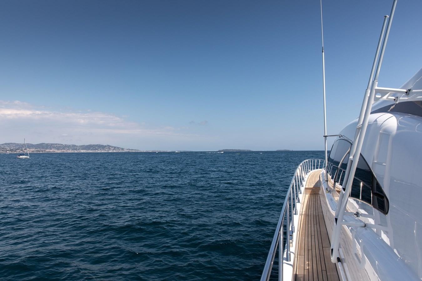 a boat on the water aboard FATAMORGANA Yacht for Sale