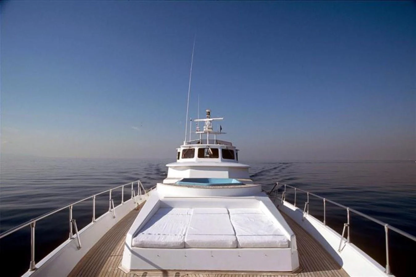 a boat on a body of water aboard ALLAHOU Yacht for Sale