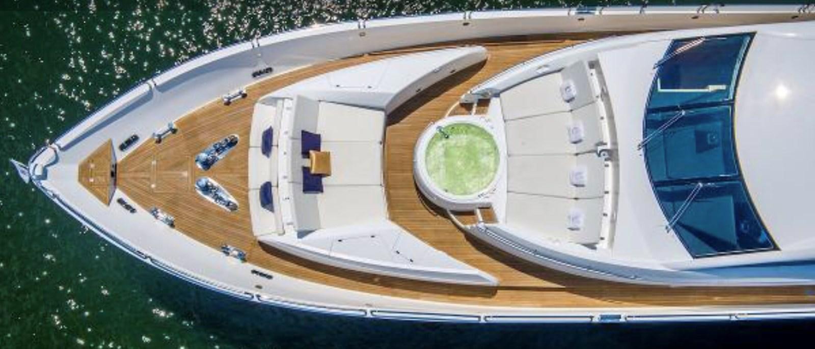 a computer generated image of a space ship aboard UNICO Yacht for Sale
