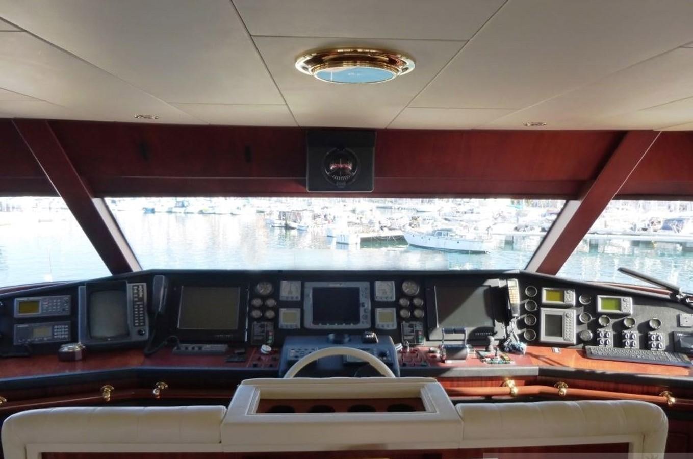 inside of a plane aboard GIHRAMAR Yacht for Sale