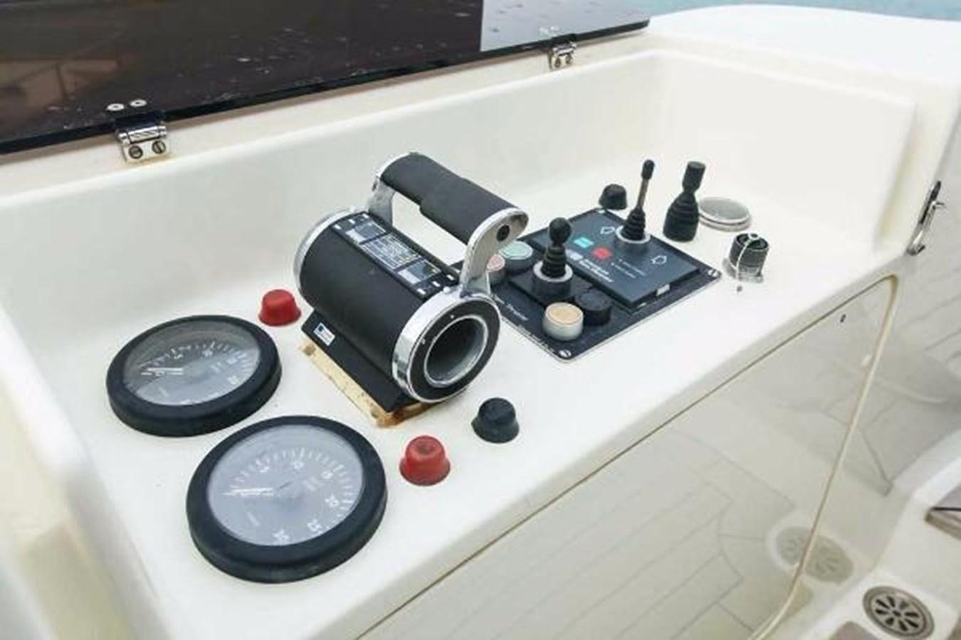 a machine on the counter aboard GIHRAMAR Yacht for Sale