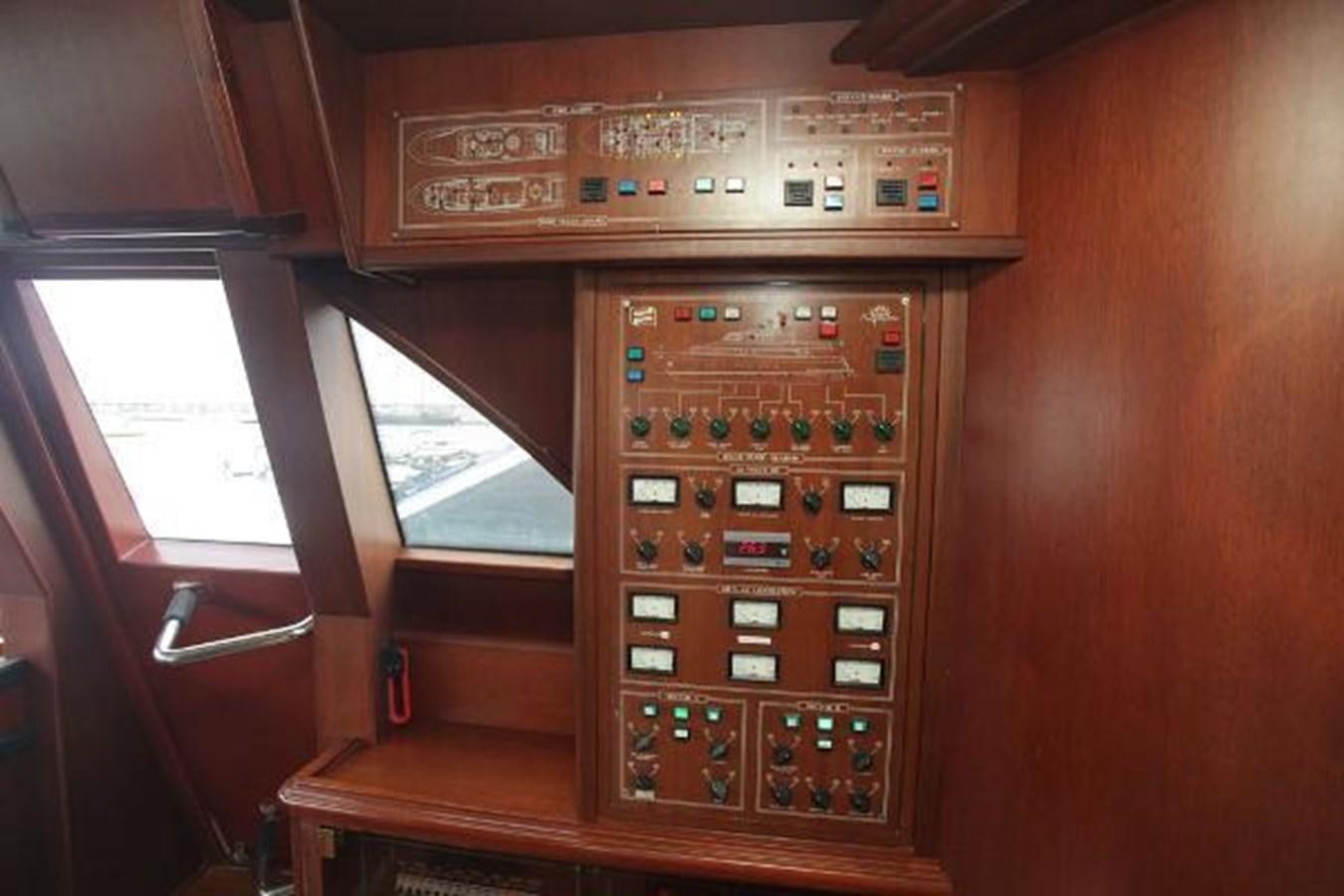 a machine on the counter aboard GIHRAMAR Yacht for Sale