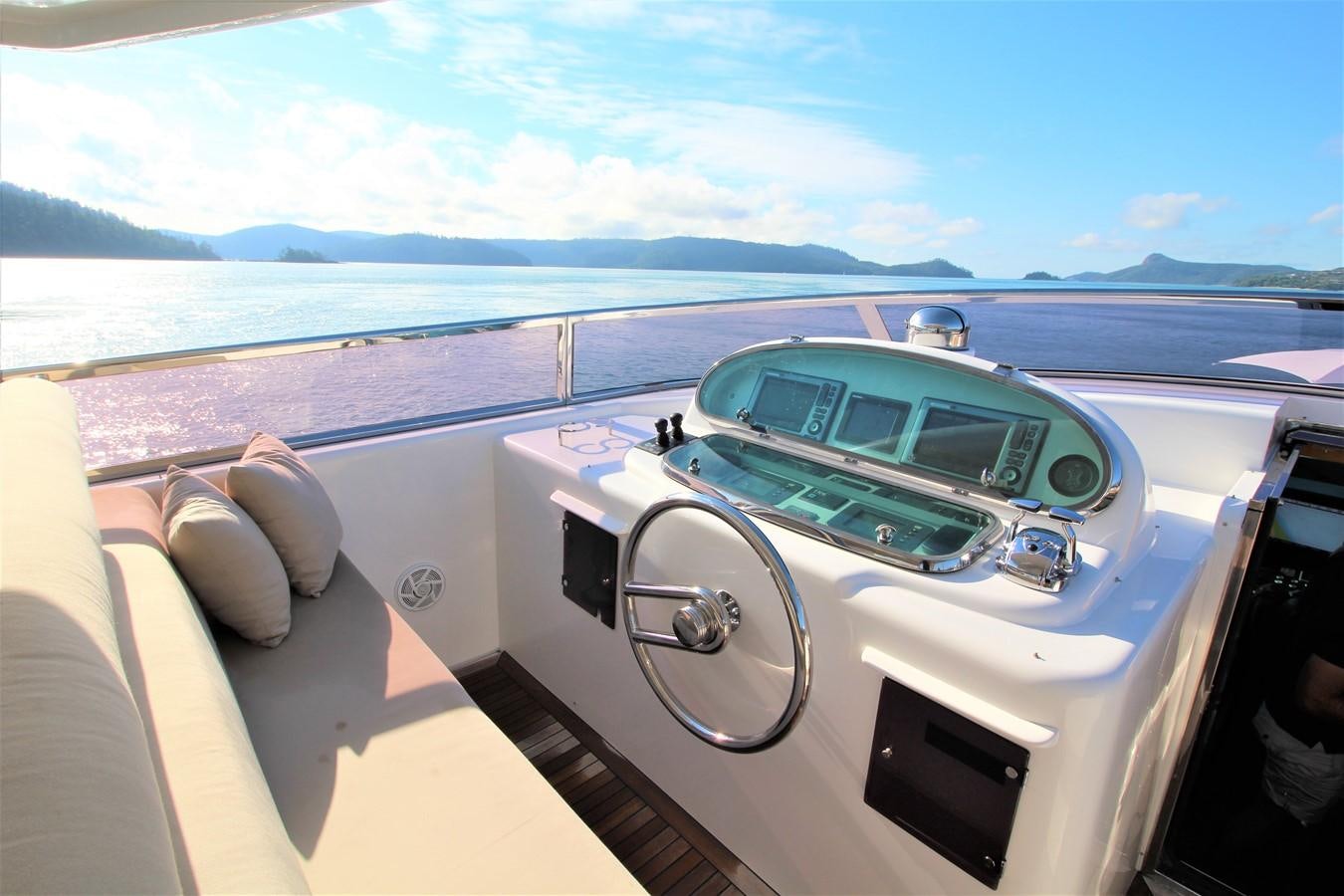 a car on a road aboard EUPHORIA Yacht for Sale
