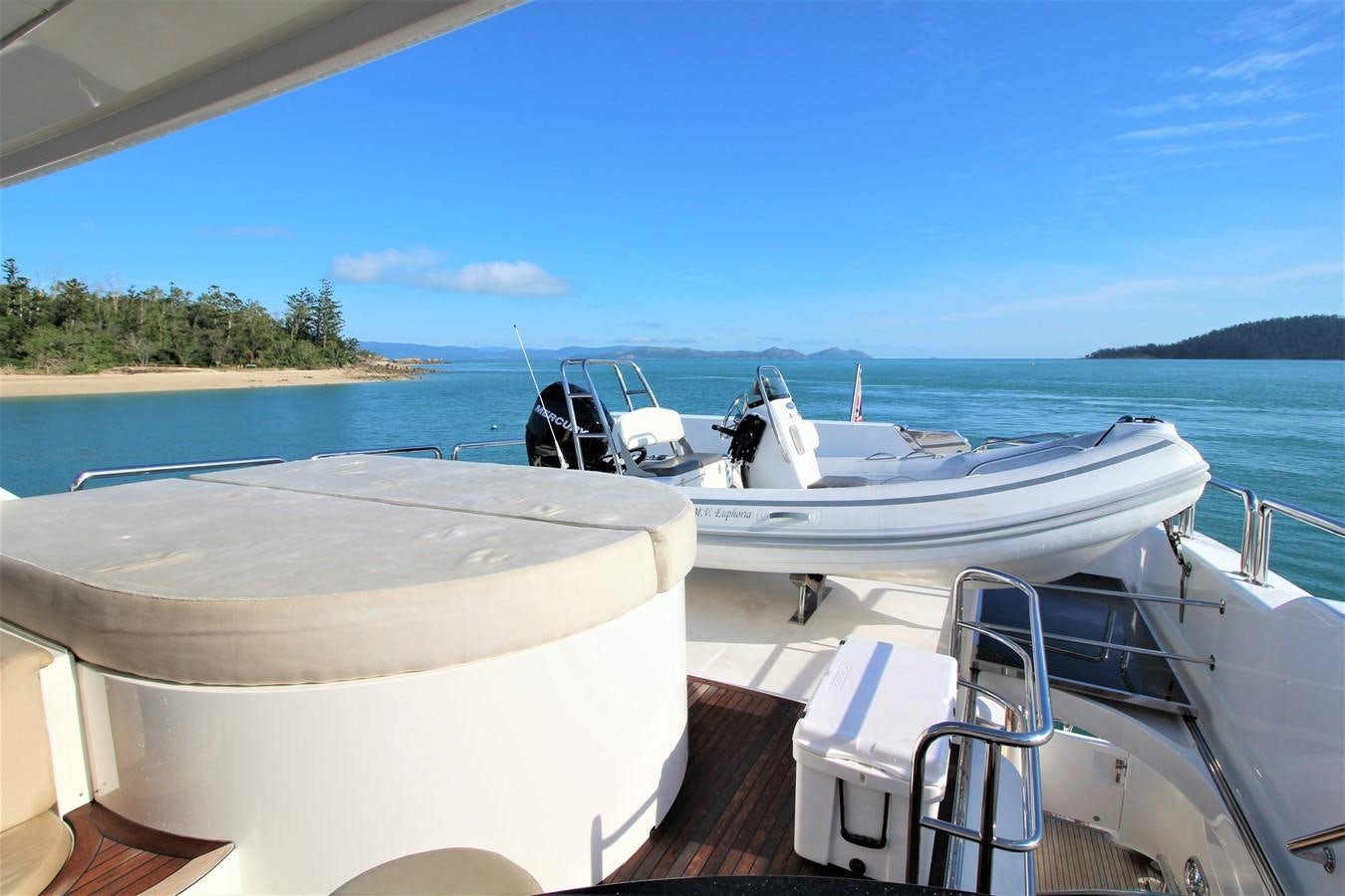 a boat on the water aboard EUPHORIA Yacht for Sale