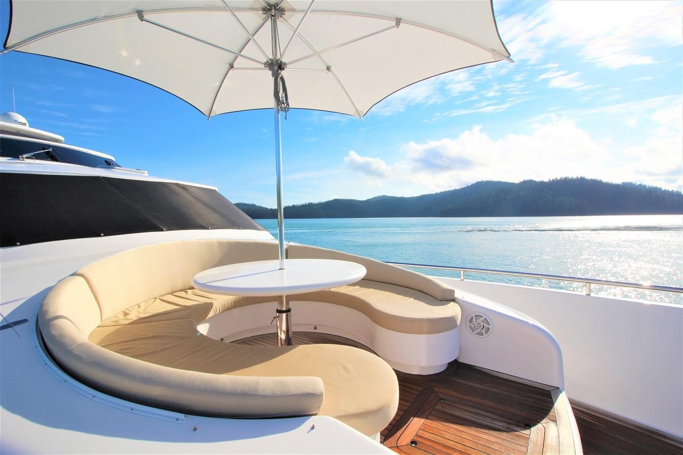 a boat on the water aboard EUPHORIA Yacht for Sale