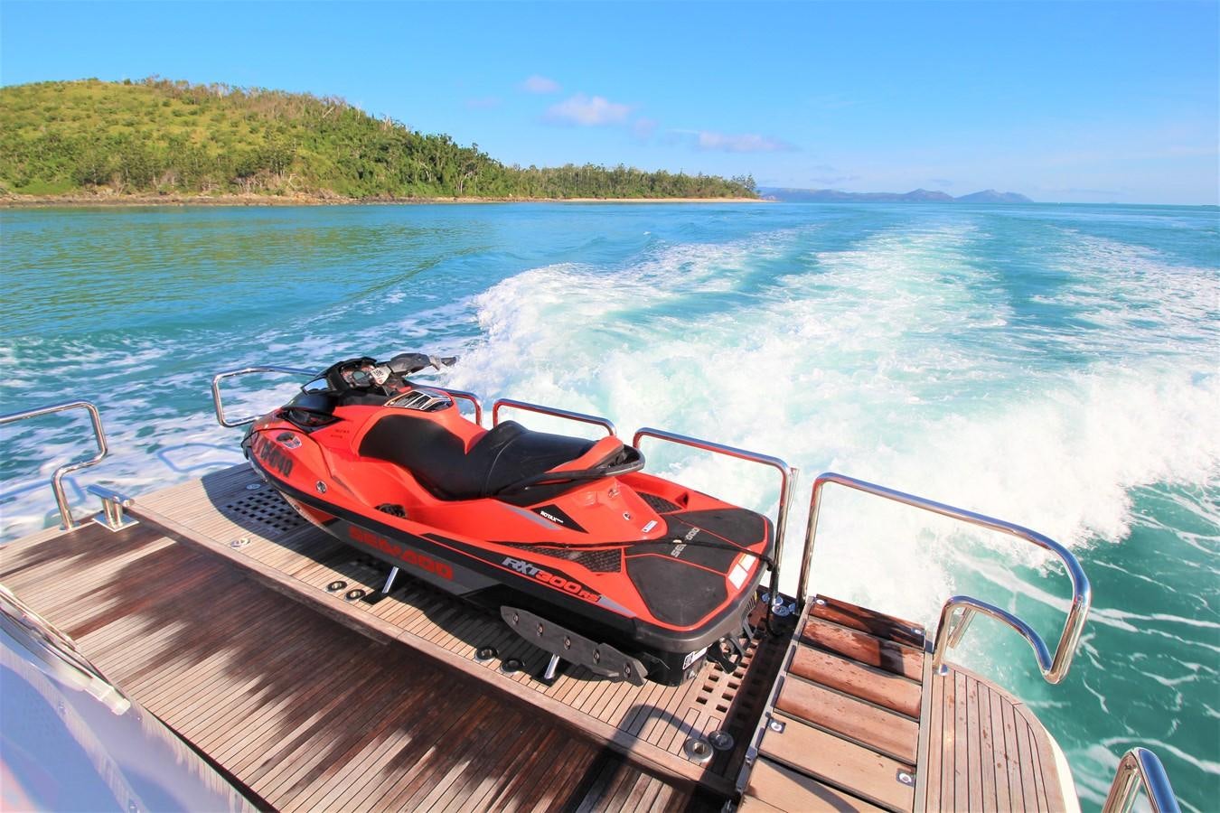 a boat on the water aboard EUPHORIA Yacht for Sale