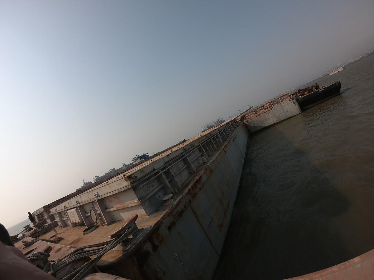 a building on the water aboard BARGES Yacht for Sale