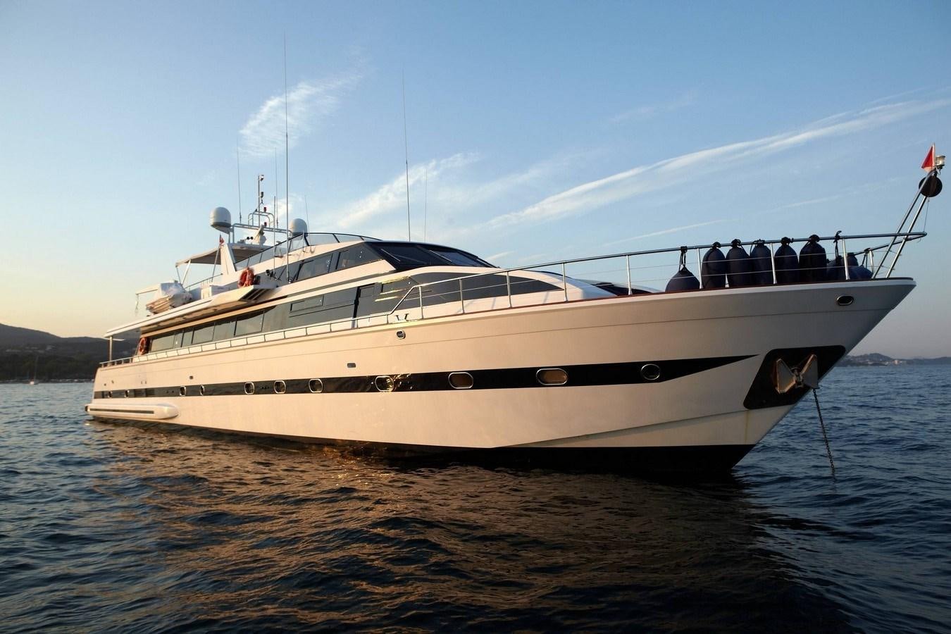 a boat on the water aboard QUEEN SOUTH Yacht for Sale
