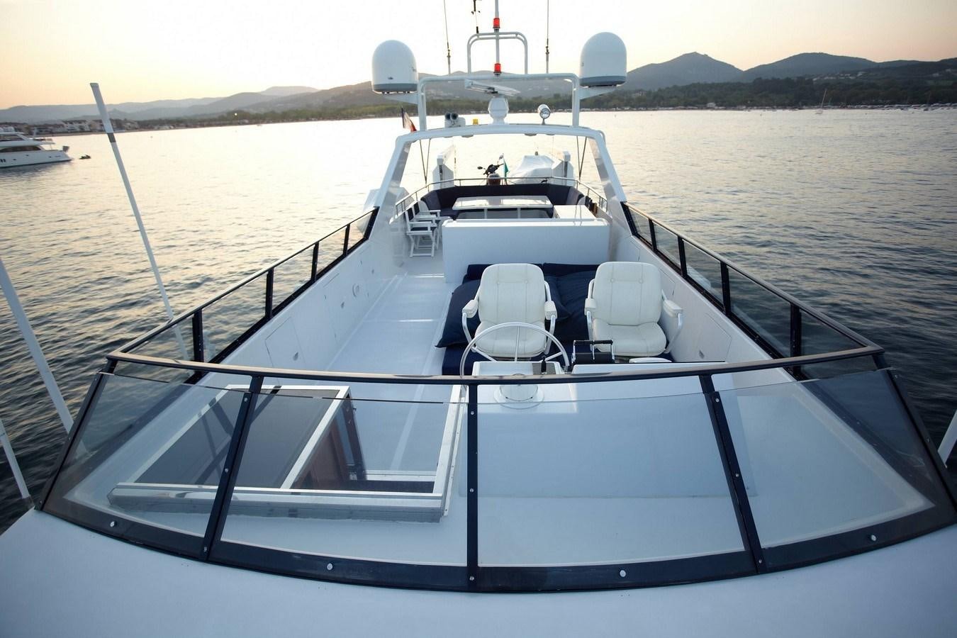 a boat on the water aboard QUEEN SOUTH Yacht for Sale