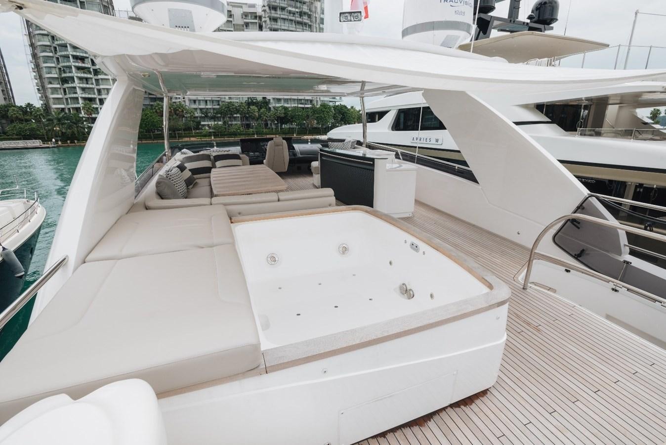 a boat on the water aboard ISLAND PRINCESS Yacht for Sale