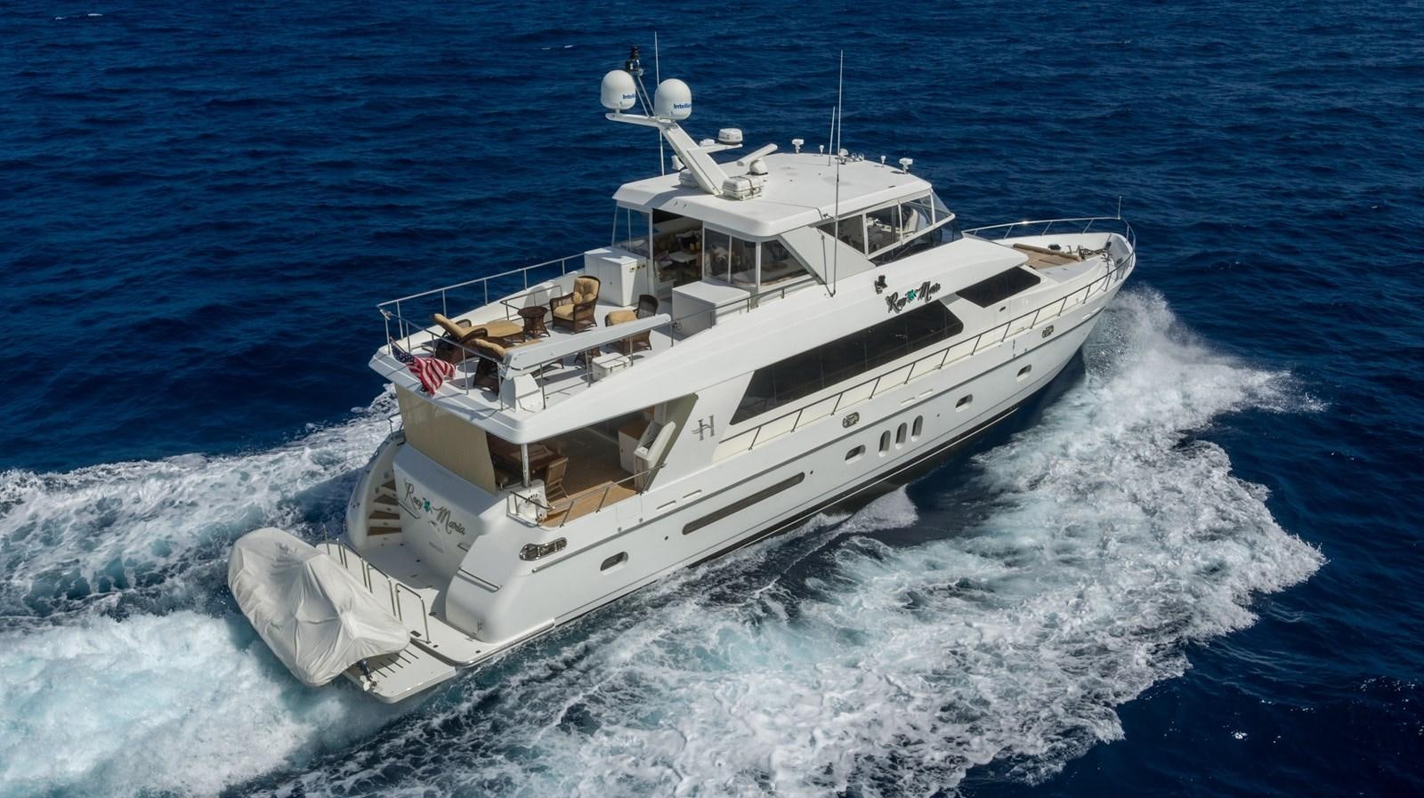 a boat on the water aboard ROXY MARIA Yacht for Sale