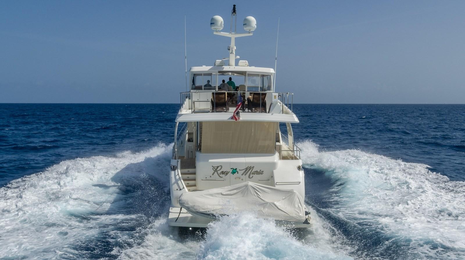 a boat on the water aboard ROXY MARIA Yacht for Sale