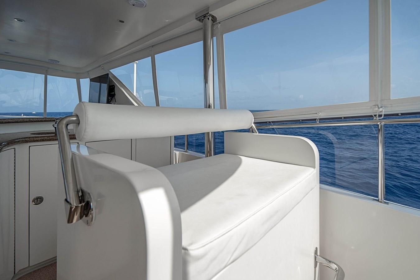 a boat with a white canopy aboard ROXY MARIA Yacht for Sale