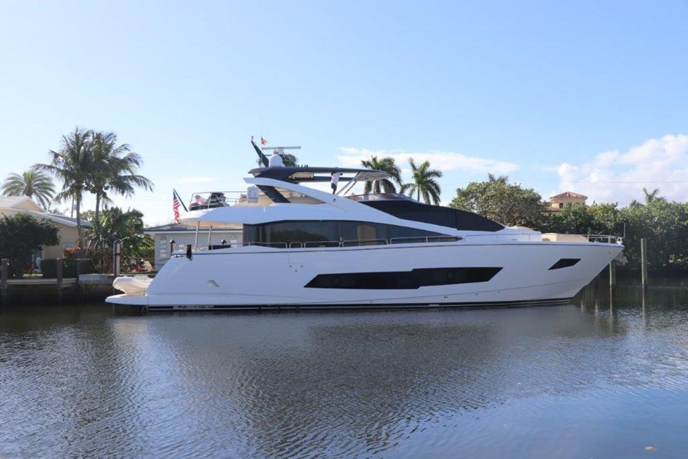 a boat in the water aboard AQUA VISTA Yacht for Sale