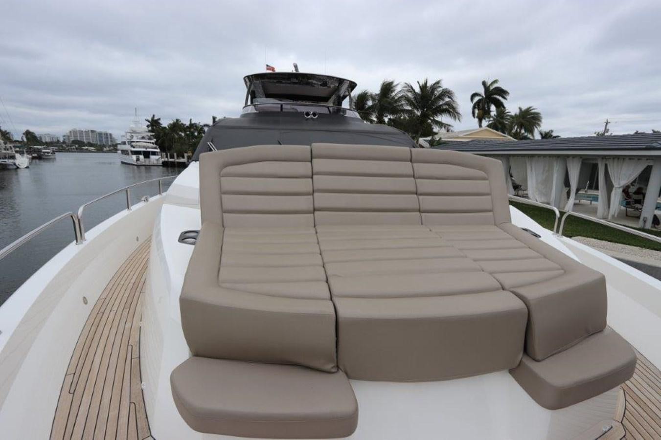 a boat on the water aboard AQUA VISTA Yacht for Sale