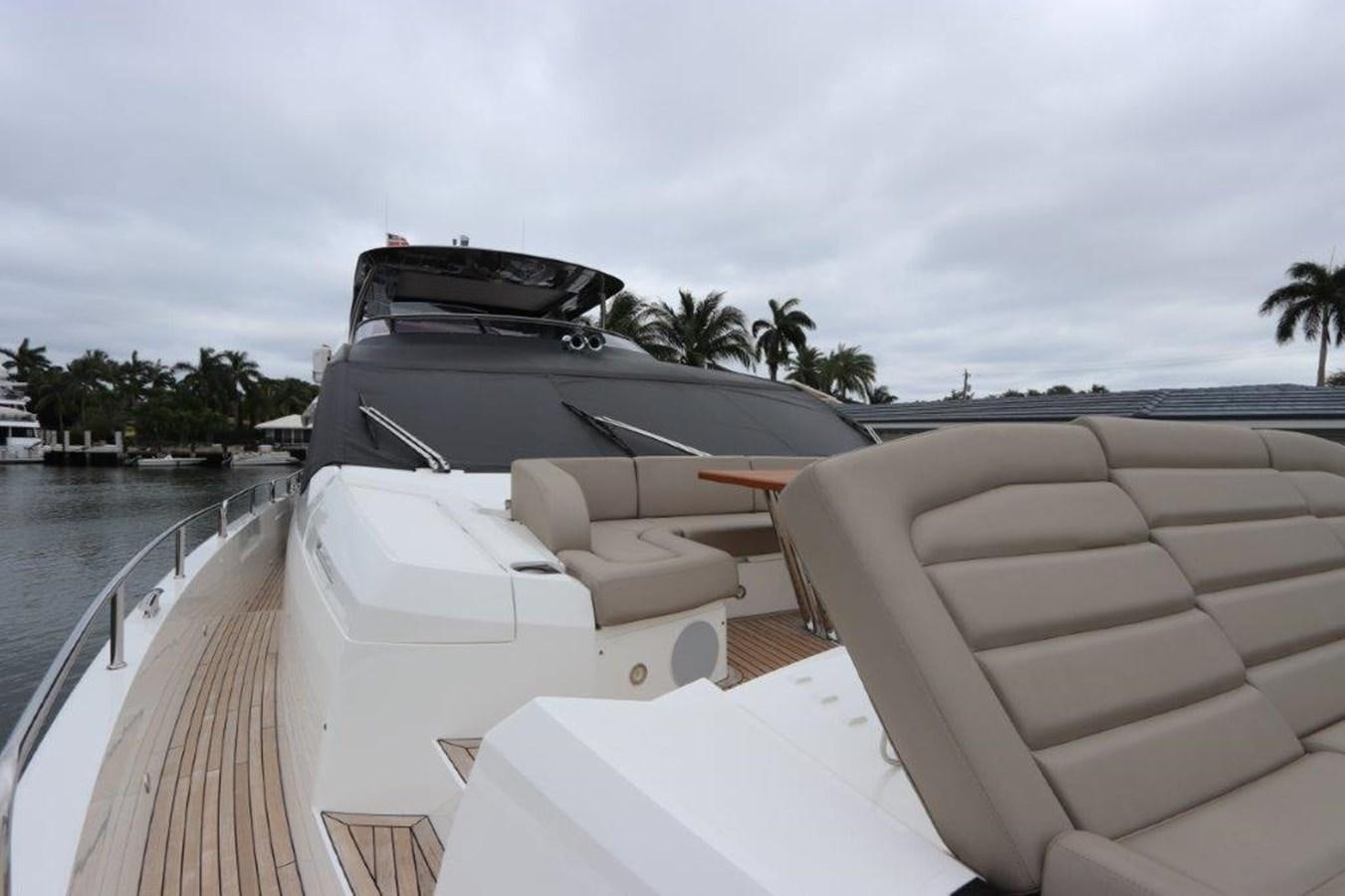 a boat on a body of water aboard AQUA VISTA Yacht for Sale