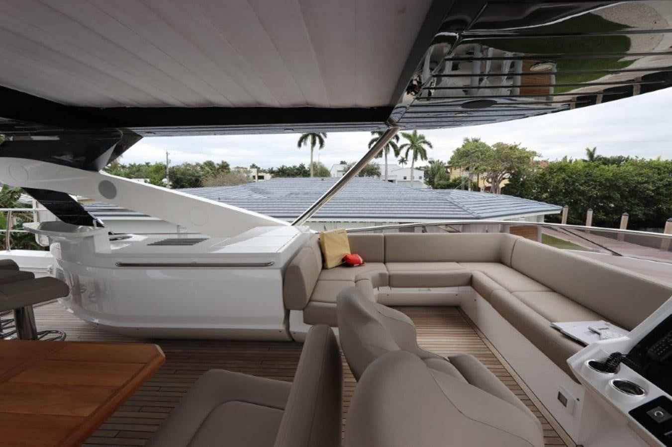 a boat on the water aboard AQUA VISTA Yacht for Sale
