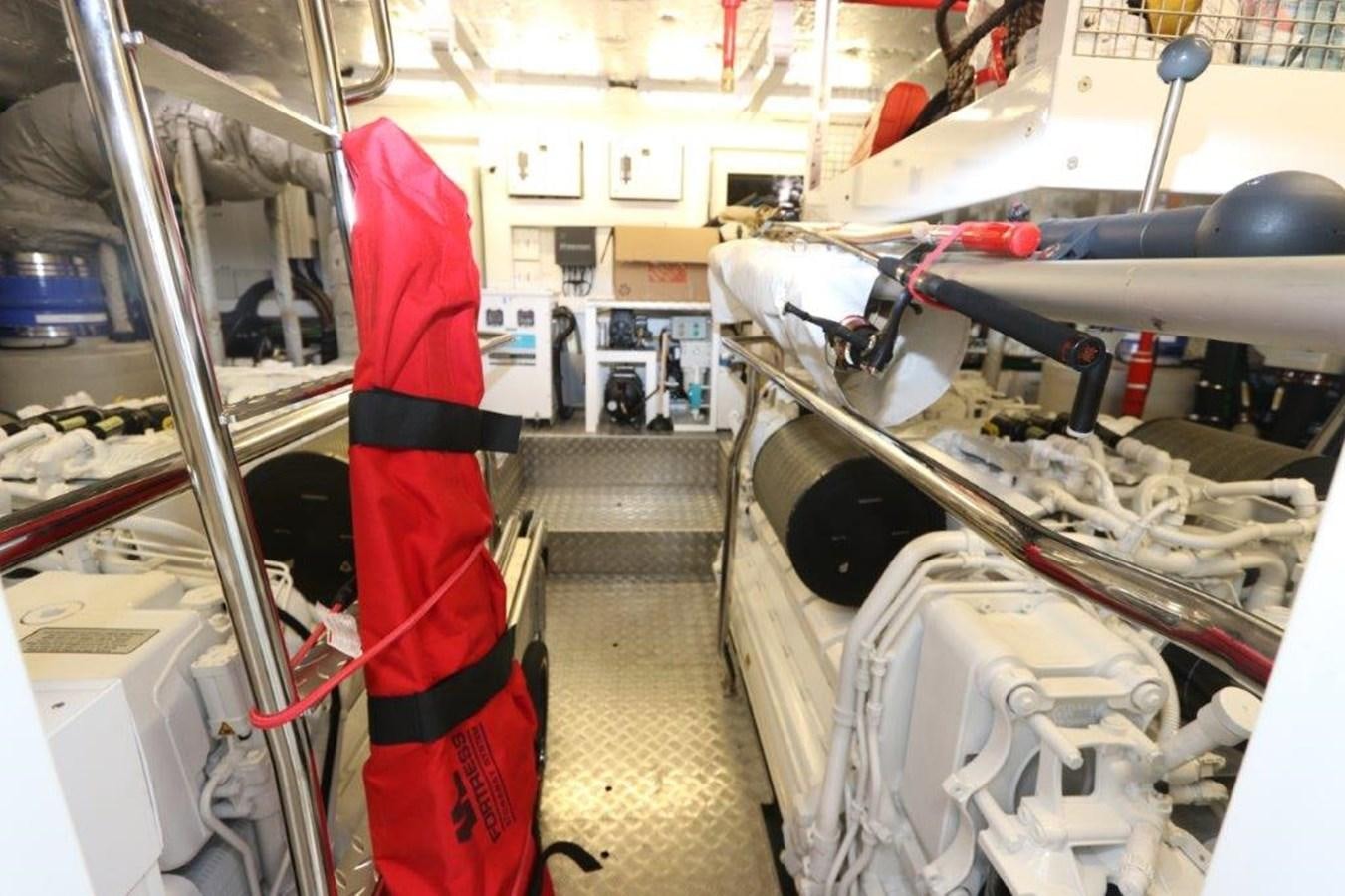 a factory with machinery aboard AQUA VISTA Yacht for Sale