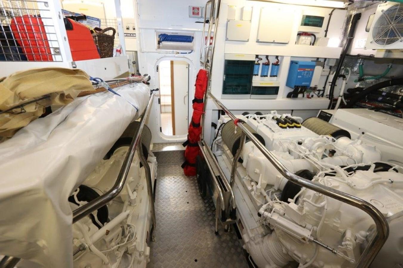inside of a vehicle aboard AQUA VISTA Yacht for Sale
